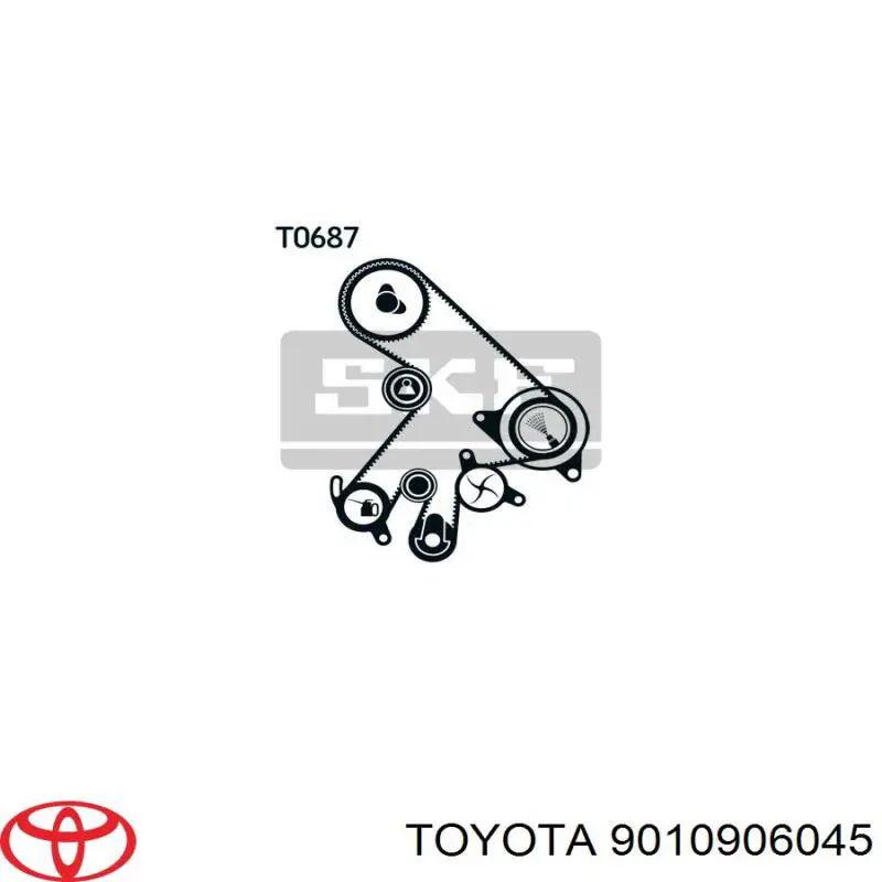  Toyota 9010906045 preço, a partir de 2,18 USD