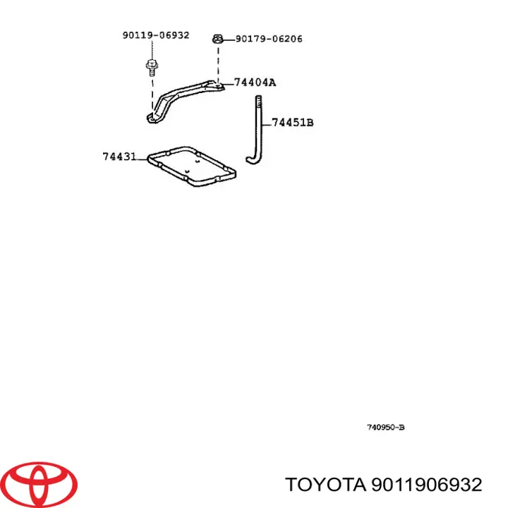  Toyota 9011906932 preço, a partir de  
