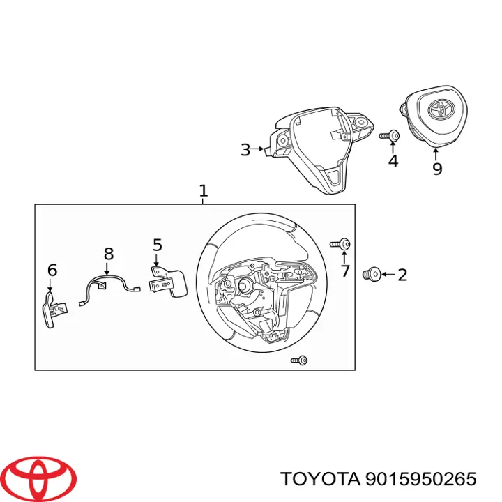  Toyota 9015950265 preço, a partir de 1,59 USD