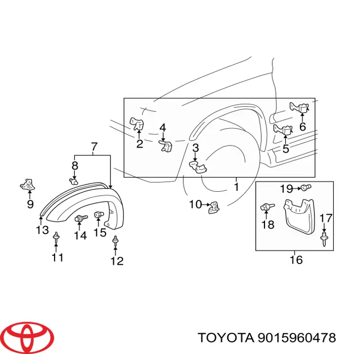 9015960478 Toyota 