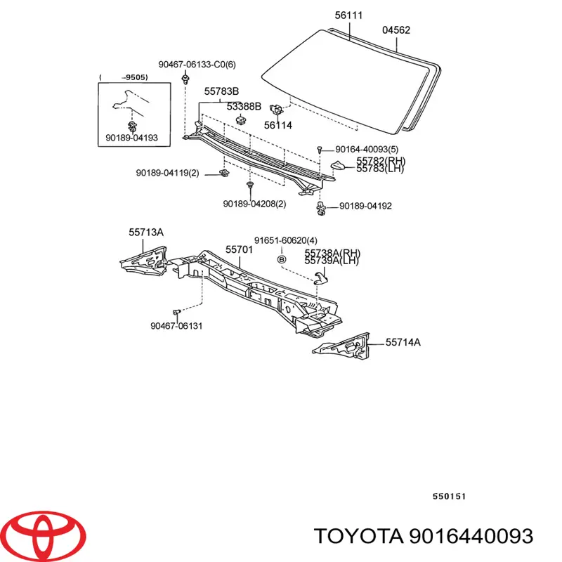  Toyota 9016440093 preço, a partir de  