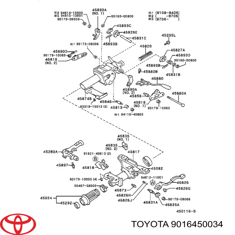 9016450034 Toyota 