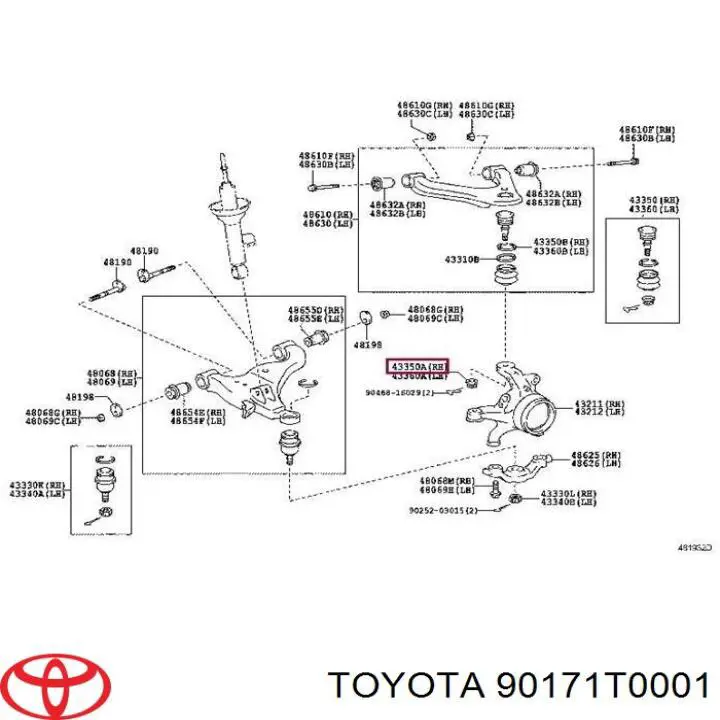 90171T0001 Toyota 