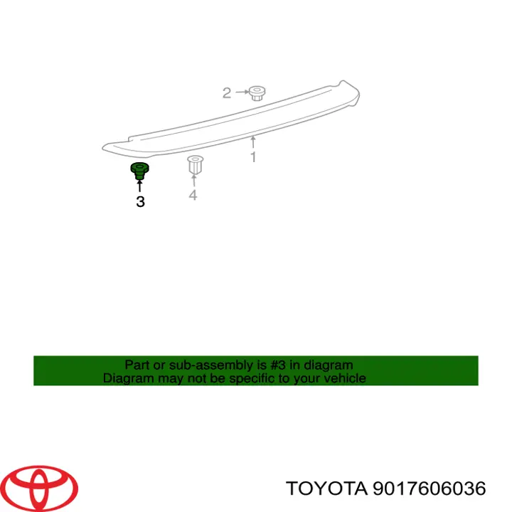 9017606036 Toyota 