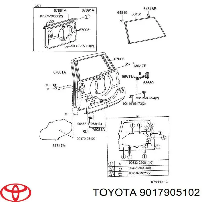 9017905102 Toyota 