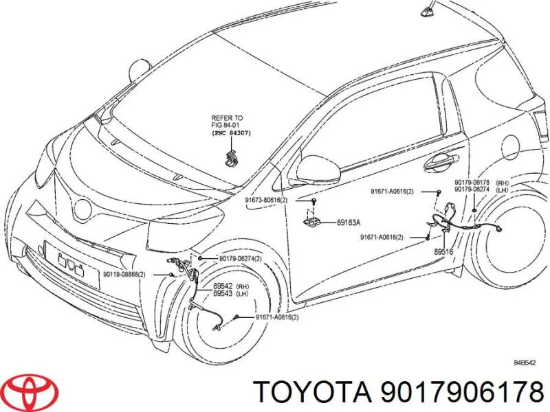  Toyota 9017906178 preço, a partir de 1,59 USD