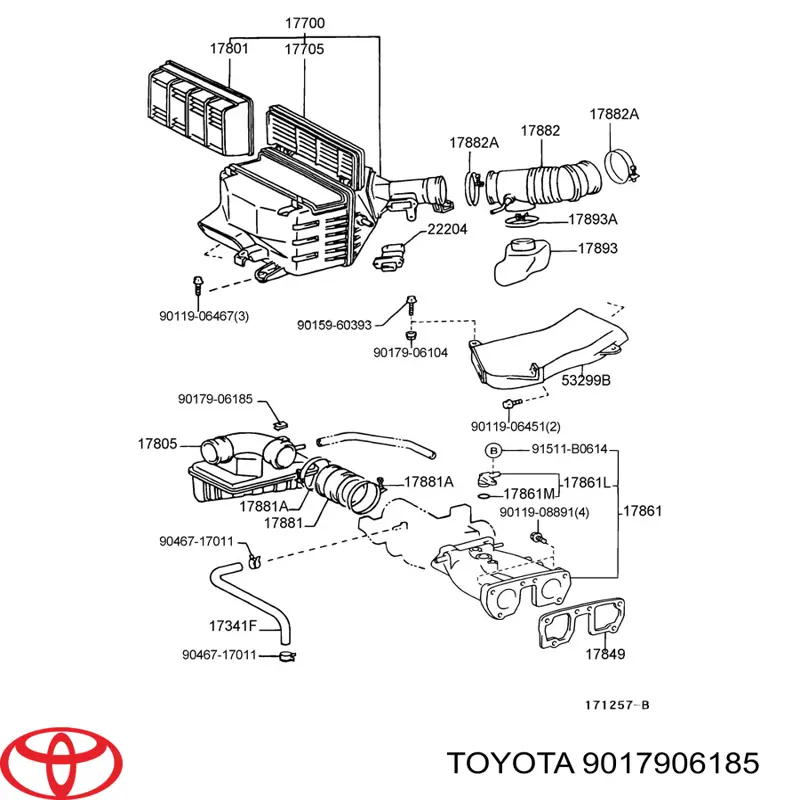 Compre 9017906185 Toyota 