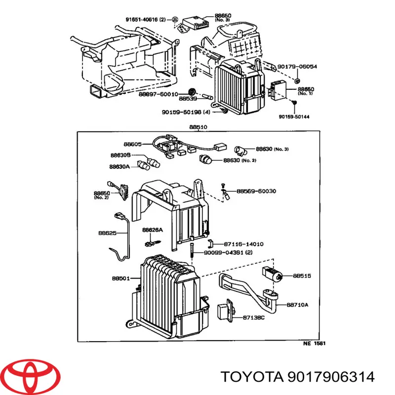 9017906314 Toyota 