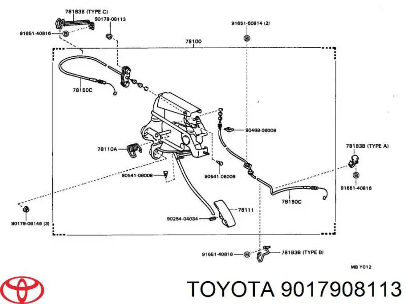 Compre 9017908113 Toyota 