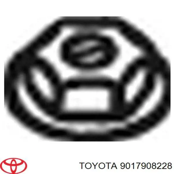 Compre LR016965 Land Rover Porca de fixação de tubo de admissão do silenciador (de calças)