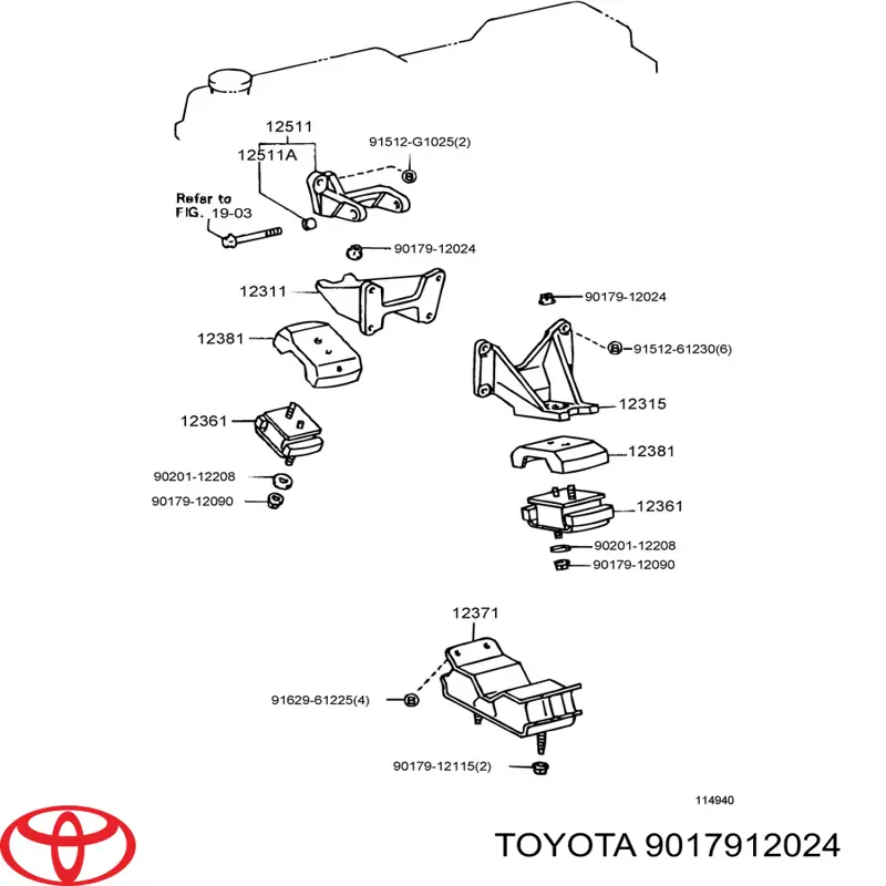  Toyota 9017912024 preço, a partir de 2,25 USD