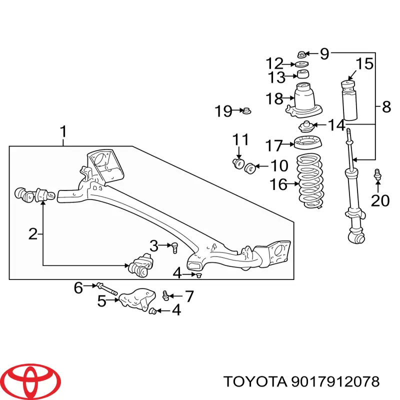  Toyota 9017912078 preço, a partir de 3,21 USD