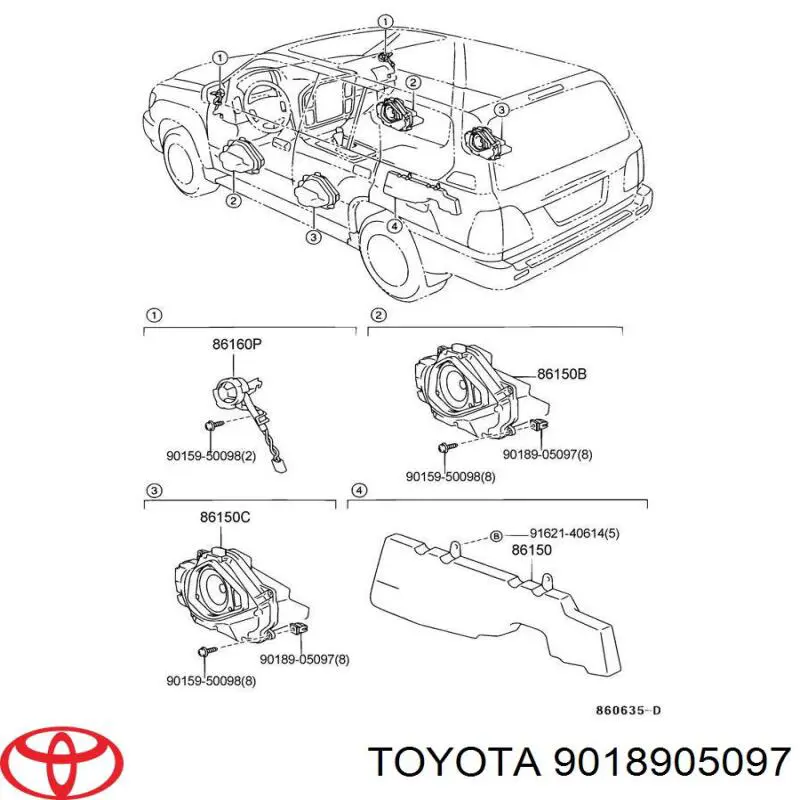  Toyota 9018905097 preço, a partir de 2,07 USD