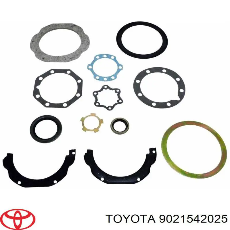 Compre 9021542025 Toyota Anel de travagem de rolamento de cubo dianteiro