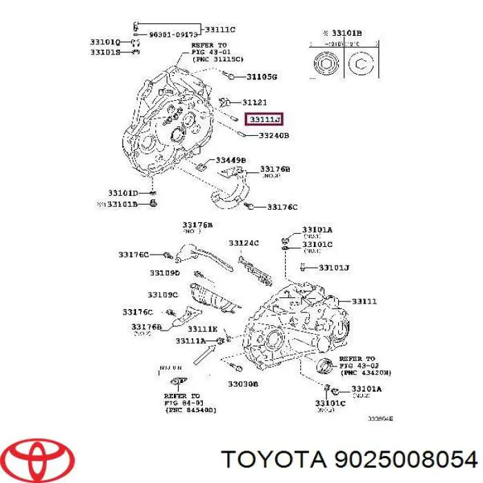 Compre 9025008054 Toyota Kit de embraiagem (3 peças)