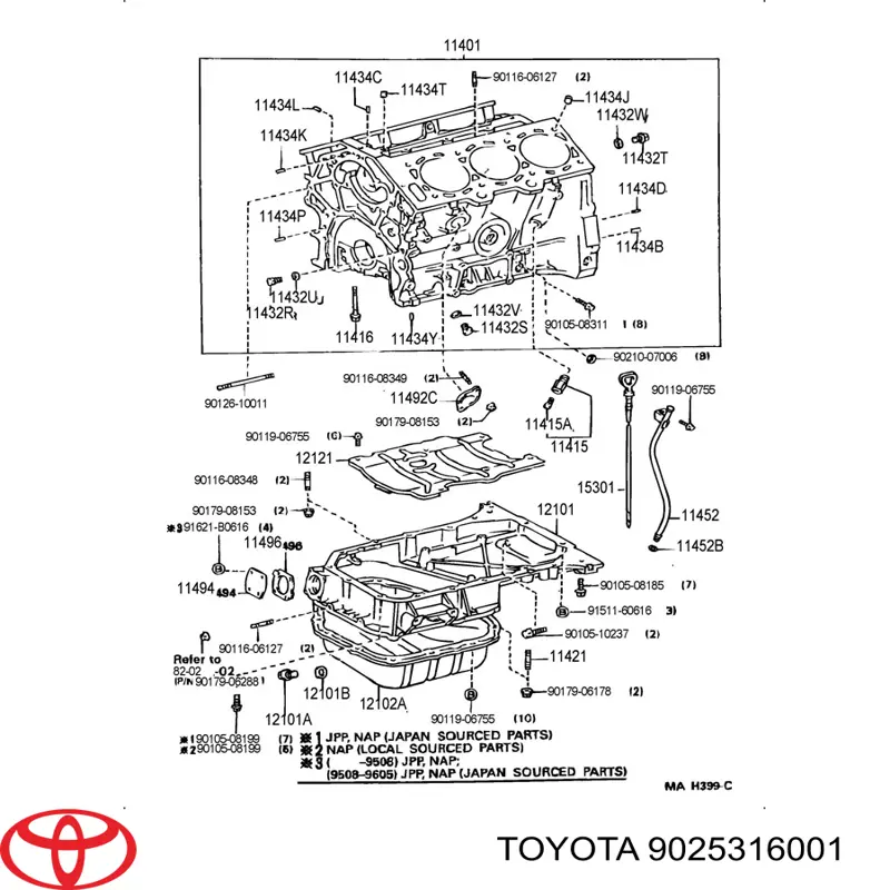  Toyota 9025316001 preço, a partir de 5,90 USD