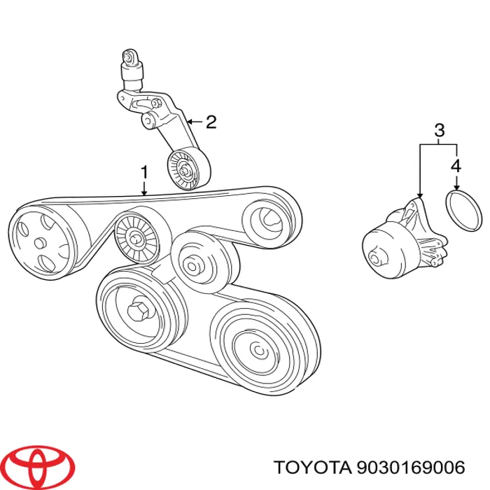 Vedante de bomba de água Toyota 9030169006 preço, a partir de 6,21 USD