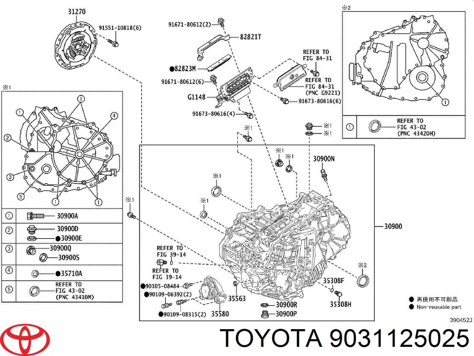  Toyota 9031125025 preço, a partir de 8,05 USD