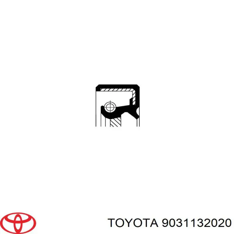 Vedação dianteira de cambota de motor Toyota 9031132020 preço, a partir de 4,40 USD