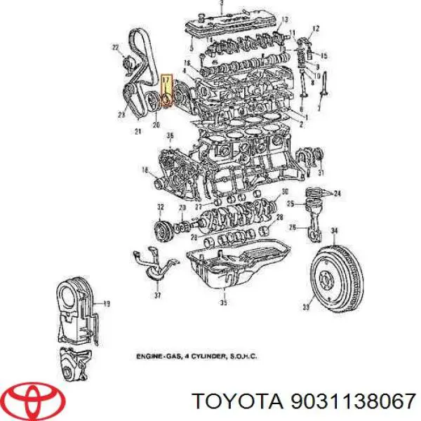 Compre T1314 Musashi Vedação dianteira da árvore distribuidora de motor