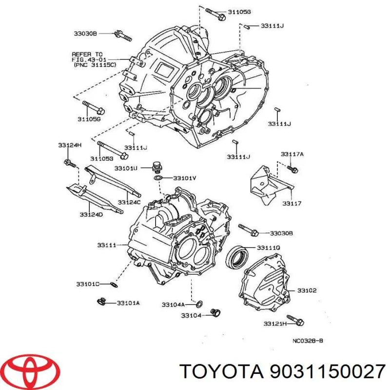 Compre T1306 Musashi Vedação da Caixa Automática de Mudança (árvore-engrenagens)