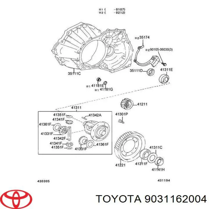 Bucim do semieixo direito do eixo dianteiro Toyota 9031162004 preço, a partir de 7,21 USD