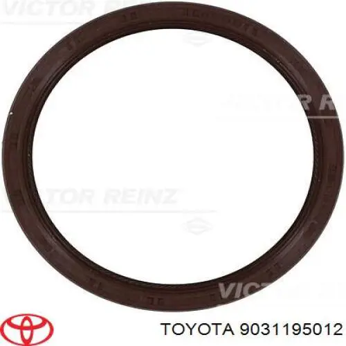 9031195012 Toyota Vedação traseira de cambota de motor
