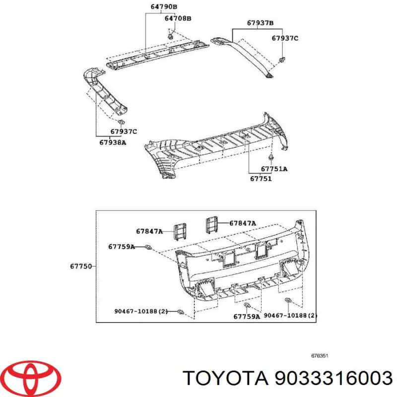  Toyota 9033316003 preço, a partir de 2,80 USD