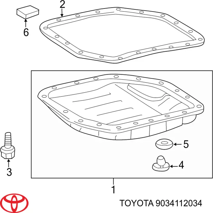 Tampão de panela da Caixa Automática de Mudança Toyota 9034112034 preço, a partir de 5,18 USD