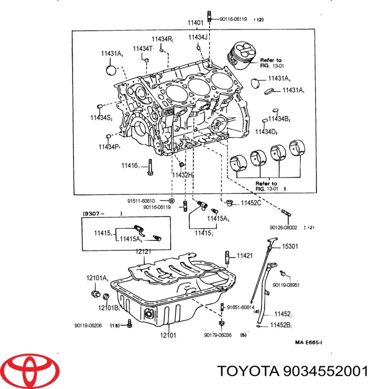 Compre 9034552001 Toyota 