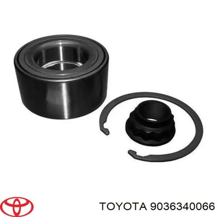 Rolamento de cubo dianteiro Toyota 9036340066 preço, a partir de 36,02 USD