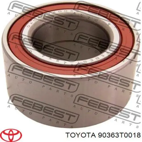 Rolamento de cubo dianteiro Toyota 90363T0018 preço, a partir de 28,87 USD
