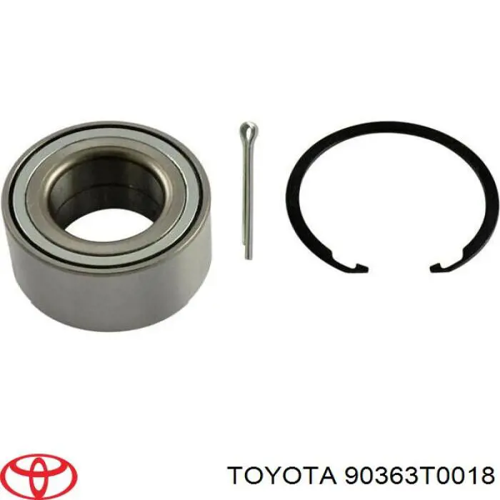 Compre 90363T0018 Toyota Rolamento de cubo dianteiro