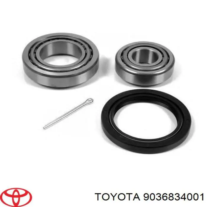 Compre 9036834001 Toyota Rolamento interno de cubo dianteiro
