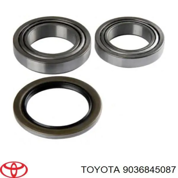 9036845087 Toyota Rolamento externo de cubo dianteiro