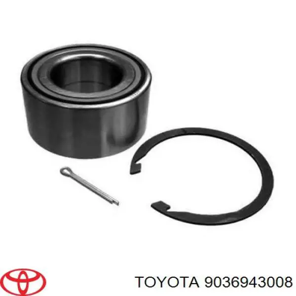 Rolamento de cubo dianteiro Toyota 9036943008 preço, a partir de 74,15 USD