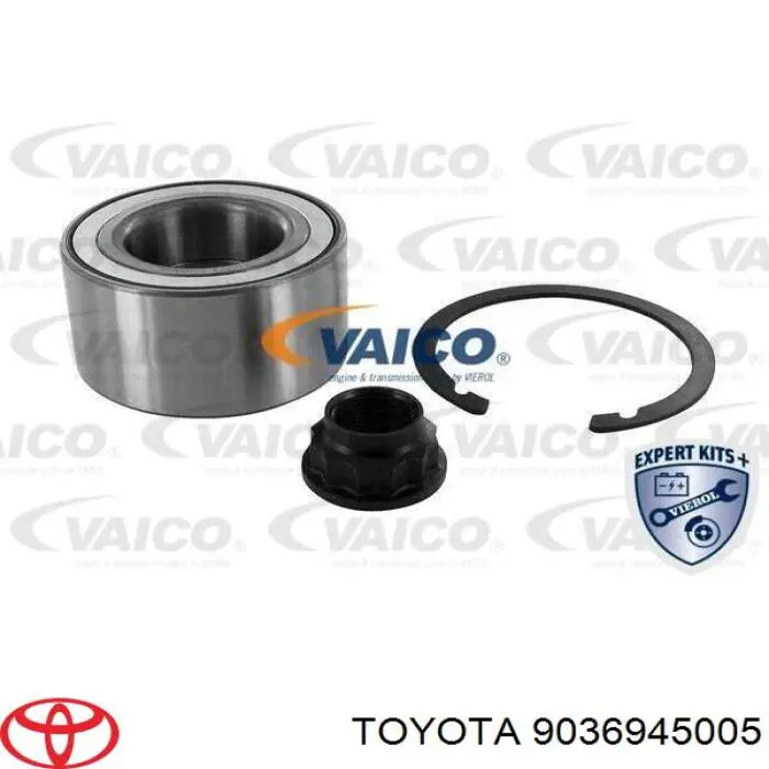 9036945005 Toyota Rolamento de cubo dianteiro