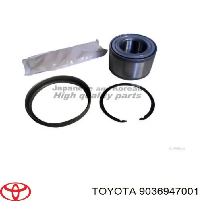 Rolamento de cubo traseiro Toyota 9036947001 preço, a partir de 60,35 USD