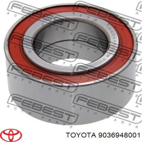 Rolamento do semieixo do eixo traseiro Toyota 9036948001 preço, a partir de 57,42 USD