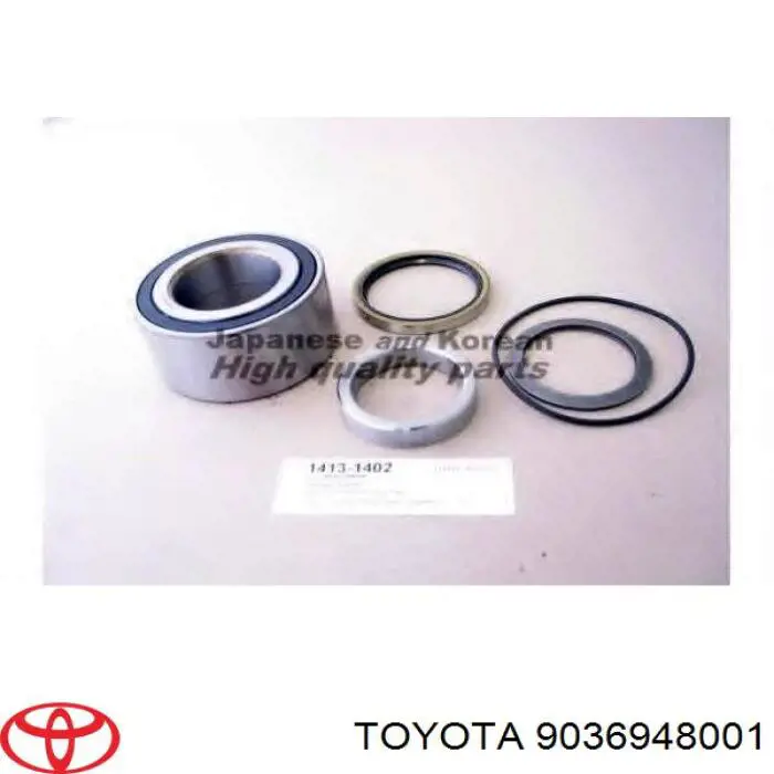 Compre 9036948001 Toyota Rolamento do semieixo do eixo traseiro