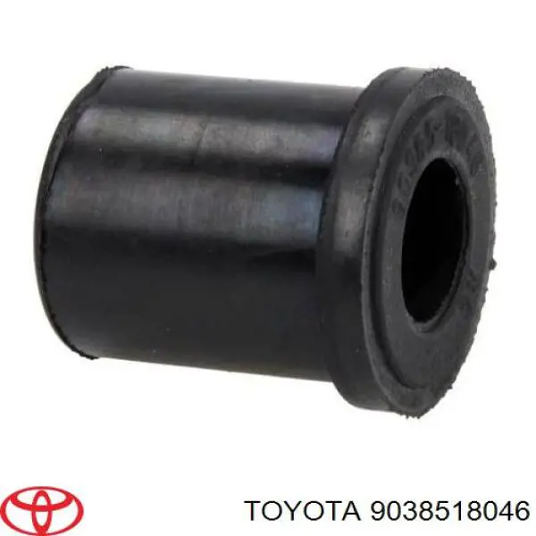 Bloco silencioso traseiro da suspensão de lâminas traseira 9038518046 Toyota