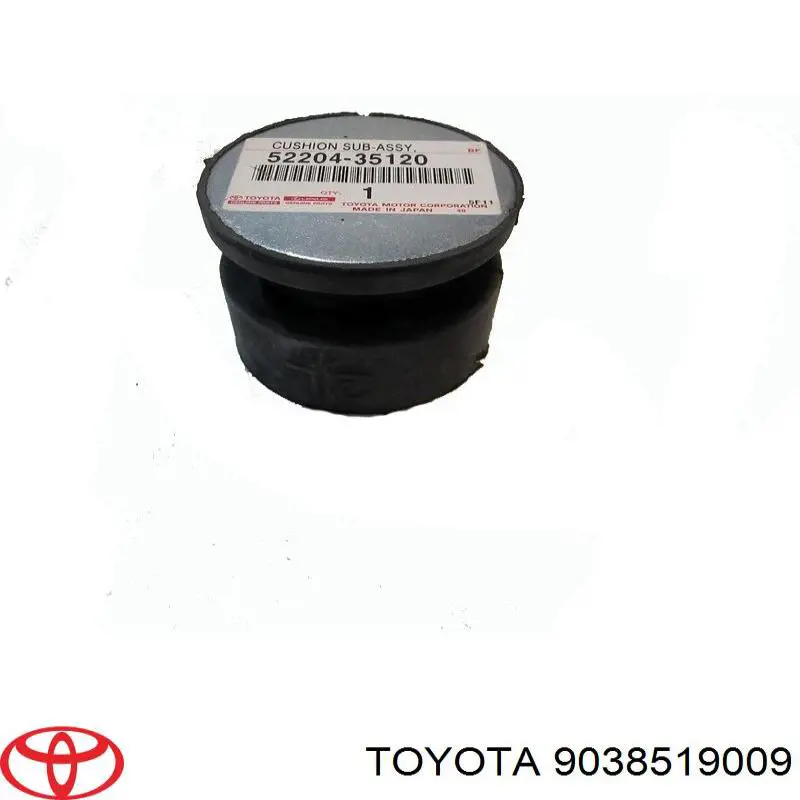 9038519009 Toyota Bloco silencioso de amortecedor traseiro