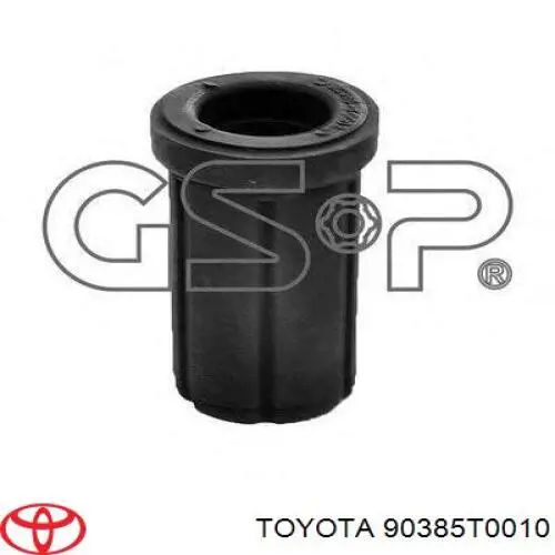 90385T0010 Toyota Bloco silencioso traseiro da suspensão de lâminas traseira
