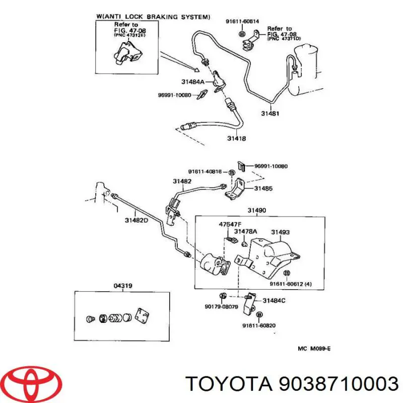 Toyota 9038710003 preço, a partir de 10,03 USD