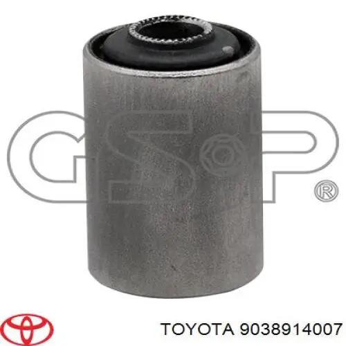 Bloco silencioso traseiro da suspensão de lâminas traseira Toyota 9038914007 preço, a partir de 12,76 USD