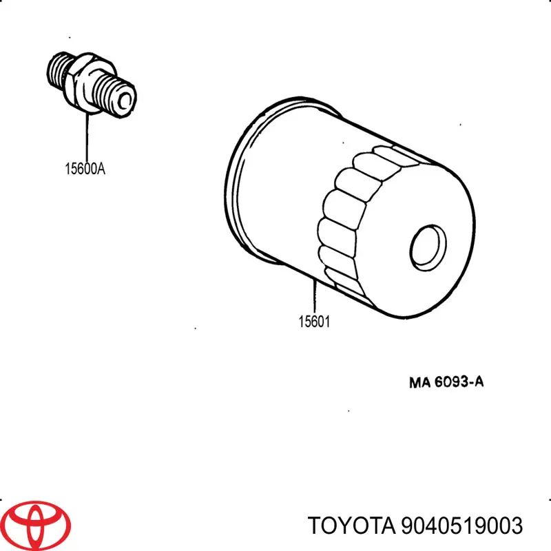 9040519003 Toyota 