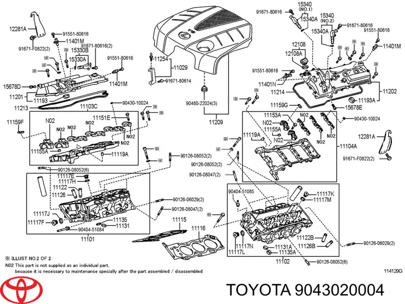 Vedante de rolha de panela de motor Toyota 9043020004 preço, a partir de 2,53 USD