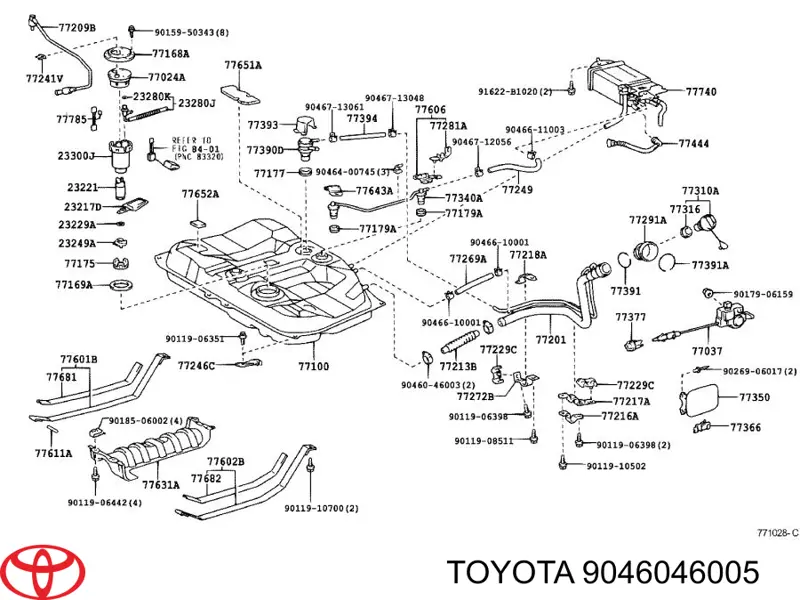 9046046005 Toyota 