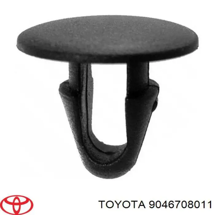 Cápsula (prendedor) de fixação do forro do pára-choque do pára-lama dianteiro Toyota 9046708011 preço, a partir de 1,59 USD