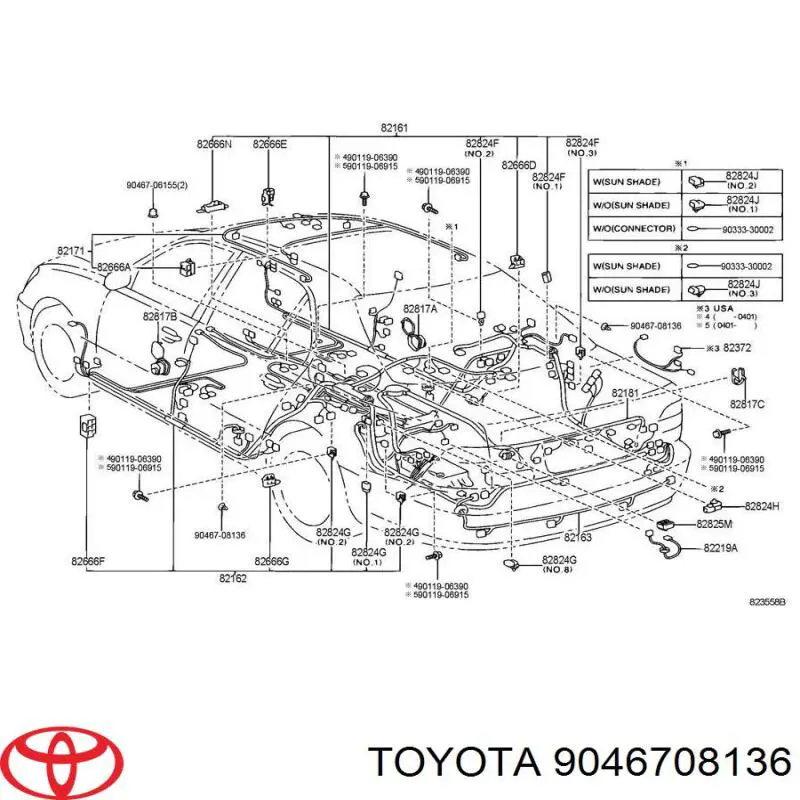  Toyota 9046708136 preço, a partir de 1,87 USD